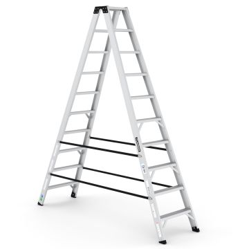 Çağsan Everest Pro Alüminyum Merdiven Çift Çıkışlı 10 Basamaklı - EVR-PRO10