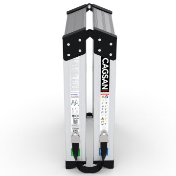 Çağsan Everest Pro Alüminyum Merdiven Çift Çıkışlı 2 Basamaklı - EVR-PRO2