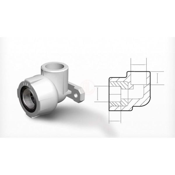 Fırat PPRC Sıva Altı Batarya Bağlantısı 20 mm 1/2 İnç - 7772120127