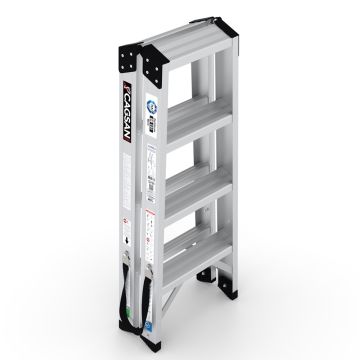 Çağsan Everest Pro Alüminyum Merdiven Çift Çıkışlı 4 Basamaklı - EVR-PRO4