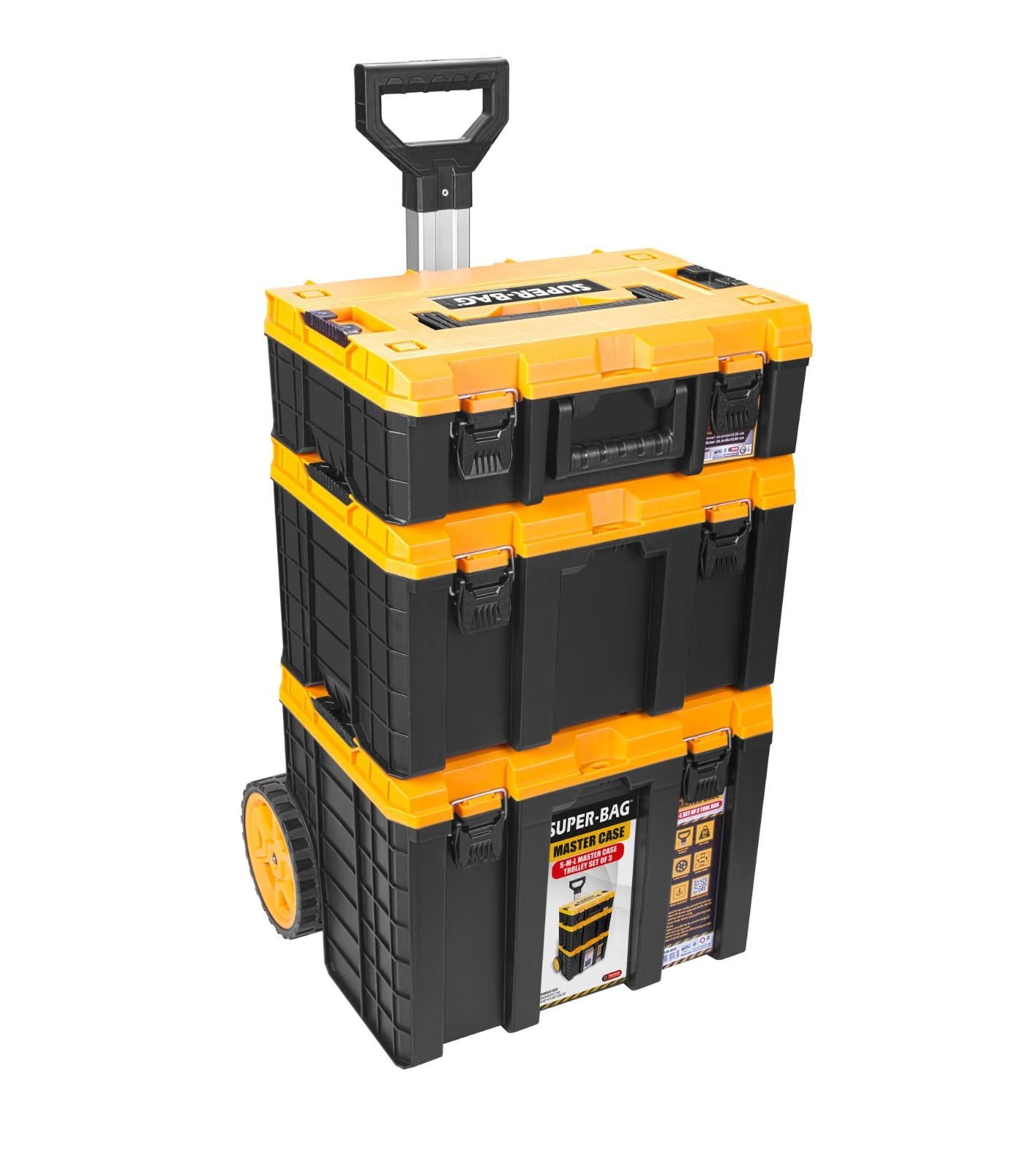 Asrın Plastik S-M-L Master Case 3 lü Set - ASR-6030