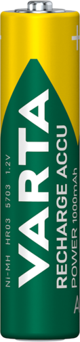Varta Şarj Edilebilir Pil Recharge Accu Power Aaa Tip (1000 Mah) (Hr03) 1,2V