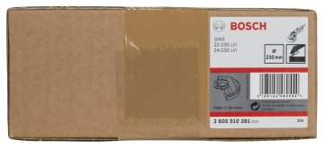 Bosch Taşlama Makinesi İçin Koruma Siperi Kapaksız Kasnaksız 230 mm - 2605510281