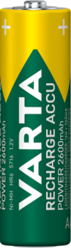 Varta Şarj Edilebilir Pil Recharge Accu Power Aa Tip (2600 Mah) (Hr6) 1,2V