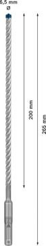 Bosch Kırıcı Delici Uç SDS-Plus-7X Expert 6,5x265 mm (10 Adet) - 2608900165