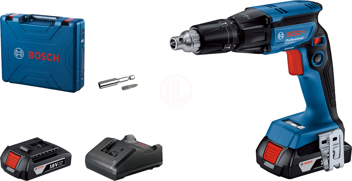Bosch Akülü Alçıpan Vidalama Matkabı GTB 185-LI (2 x 2,0 Ah Akü) - 06019K7020