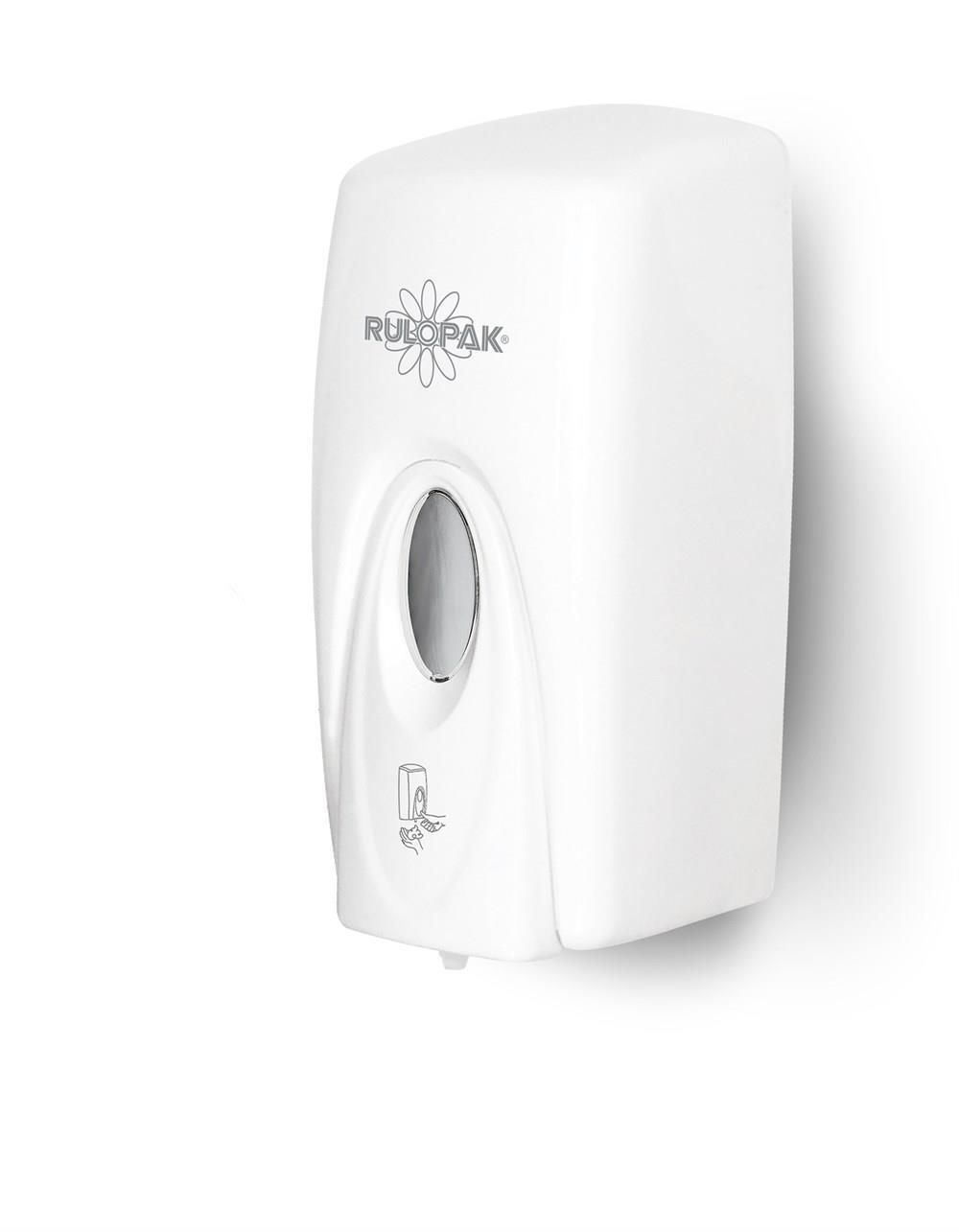 Rulopak Kartuşlu Manuel Köpük Sabun Dispenseri 1000 ml (Siyah)