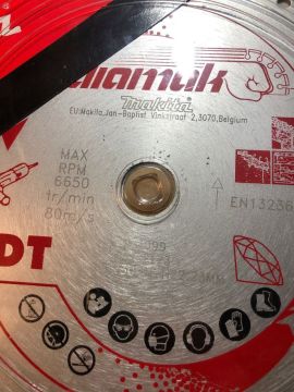 Makita Turbo Elmas Testere Turuncu 125x2,1x22,23 mm (D-61167)