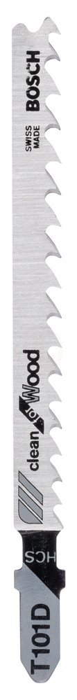 Bosch Dekupaj Testere Bıçağı Clean For Wood T 101 D 100 mm (100 Adet) - 2608637877