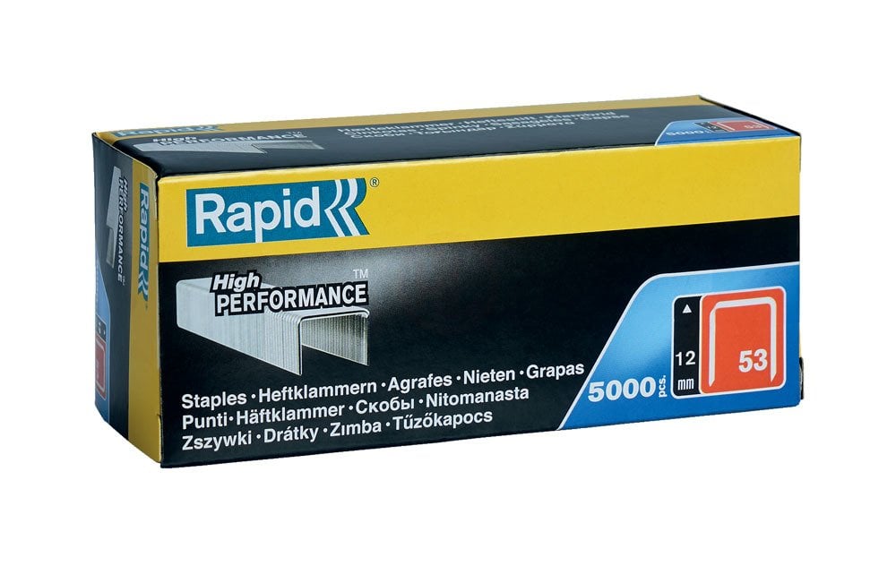 Rapid Zımba Teli 53 Serisi Galvaniz 12 mm (1 Paket/5000 Adet) - 11859610