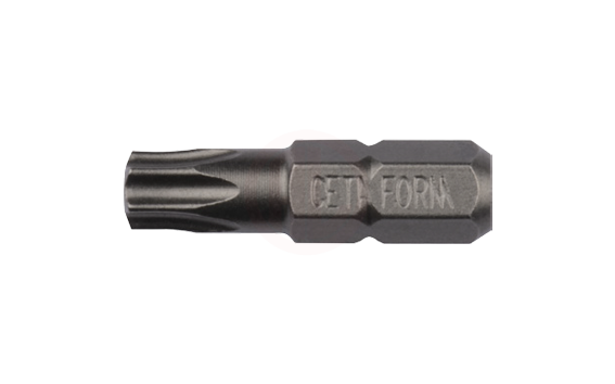 Ceta Form 1/4 İnç Delikli Torx Bits Uç T10 X 25 Mm