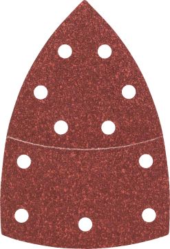 Bosch Çok Amaçlı Zımpara Kağıdı 11 Delik 102x62/93 mm 60 Kum (10 Adet) - 2609256A62