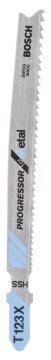 Bosch Dekupaj Testere Bıçağı Progressor For Metal T 123 X 100 mm (25 Adet) - 2608638474