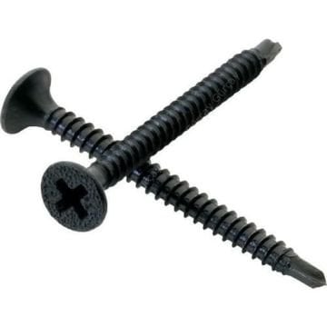 Meridyen Alçıpan Vidası Matkap Uçlu 3,5X35 mm