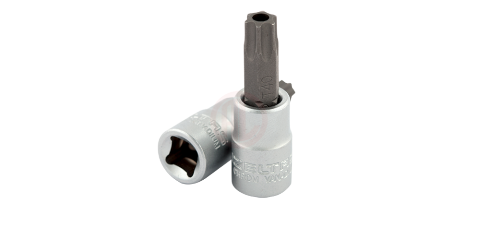 İzeltaş Lokmalı Star Delikli Torx Uç 1/4 İnç TR15