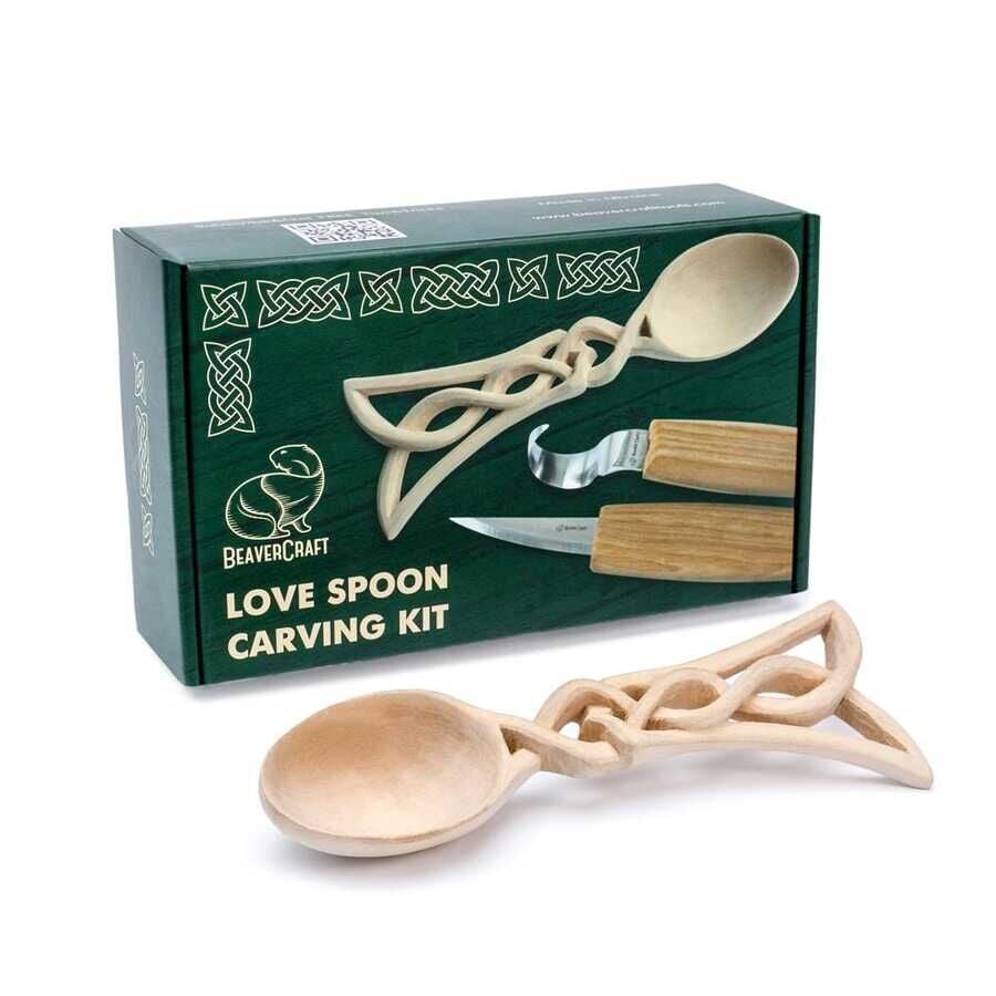 BeaverCraft DIY04 Kelt Kaşık Oyma Başlangıç Seti