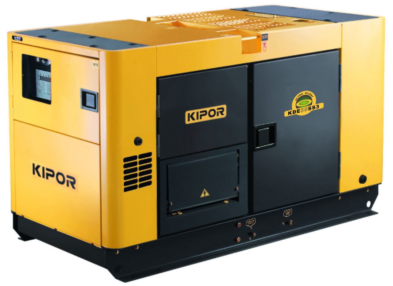Kipor KDE35 SS3 SESSİZ DİZEL JENERATÖR 31 KW - KIPKDE35SS3