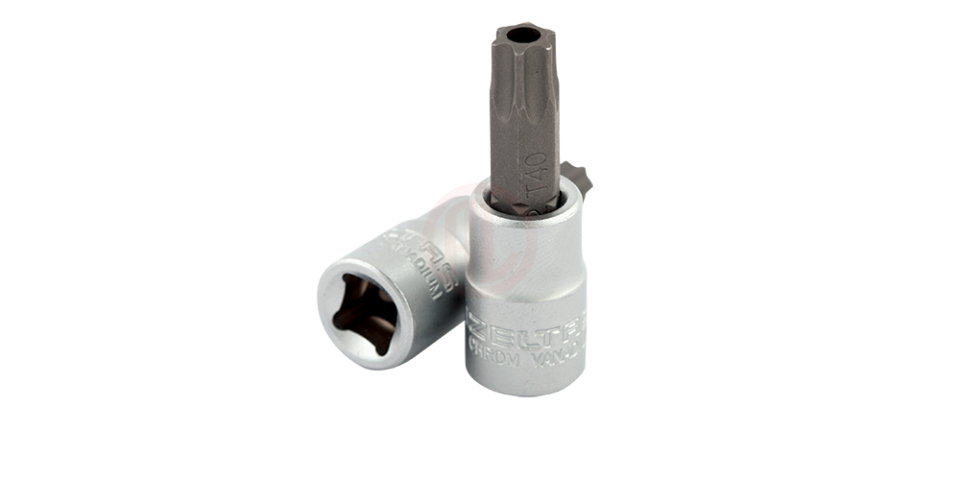 İzeltaş Lokmalı Star Delikli Torx Uç 1/4 İnç TR30