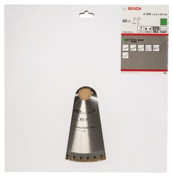 Bosch Daire Testere Bıçağı Optiline Wood 305x30 mm 60 Diş - 2608640441