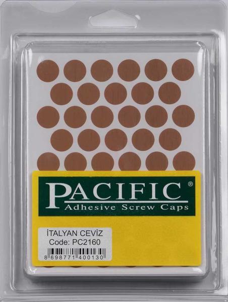 Pacific İtalyan Ceviz Pasific Yapışkanlı Tapa 14 mm - PC2160