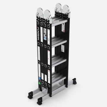 Çağsan QUADRO Premium Çok Amaçlı Merdiven 16 Basamaklı - AK016-PRE