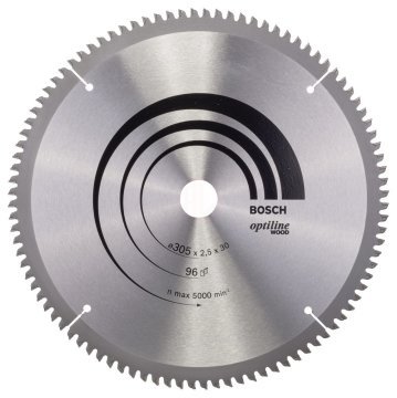 Bosch Daire Testere Bıçağı Optiline Wood 305x30 mm 96 Diş - 2608640442