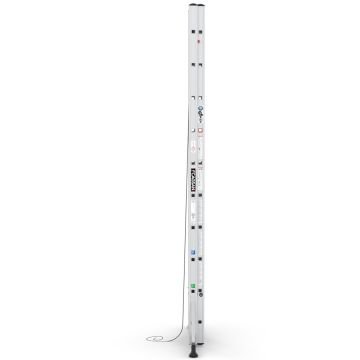 Çağsan İpli ve Makaralı Alüminyum Merdiven 2x10 Basamaklı - M1006