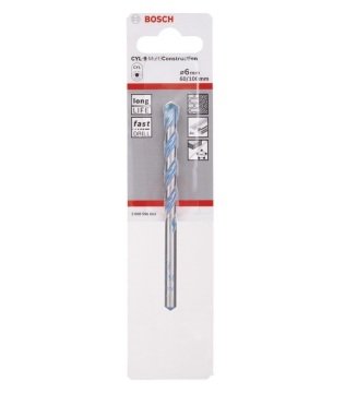 Bosch Çok Amaçlı Matkap Ucu CYL-9 MultiConstruction 6,0x100 mm - 2608596053
