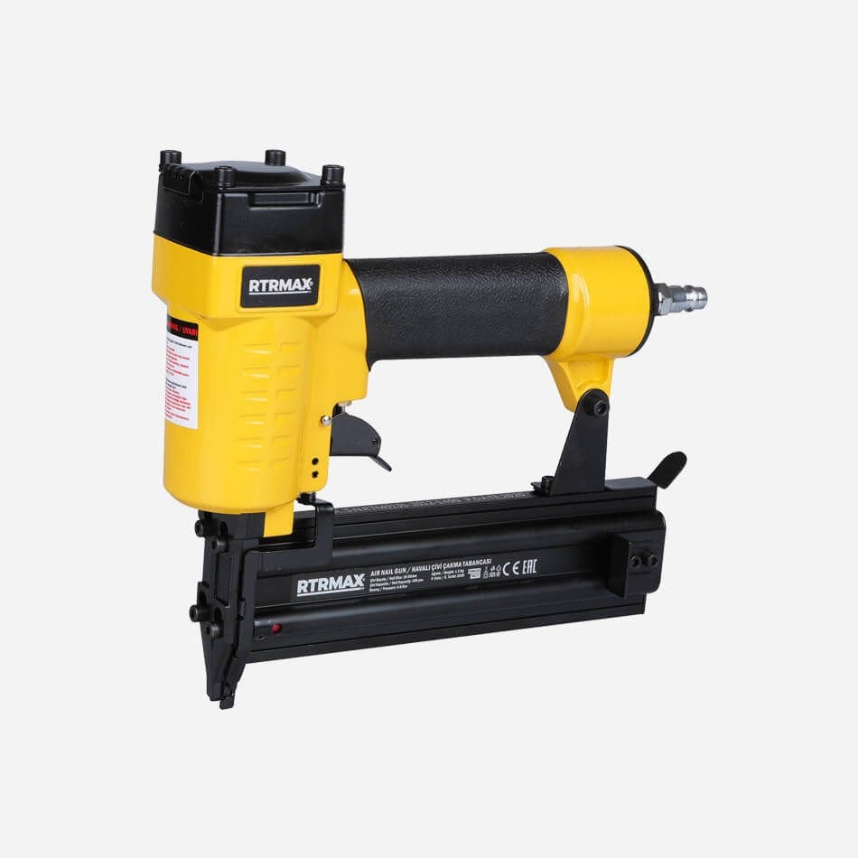 Rtrmax RTM0135 Havalı Çivi Çakma Tabancası 10-50Mm Çantalı
