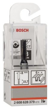 Bosch Çift Oluklu Düz Freze Ucu Standard For Wood 8x6x48 mm - 2608628379
