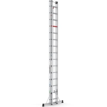 Çağsan İpli ve Makaralı Alüminyum Merdiven 2x15 Basamaklı - M1009