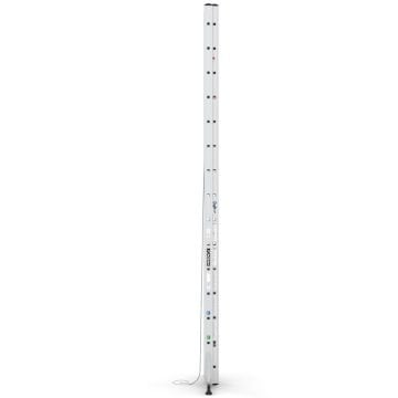 Çağsan İpli ve Makaralı Alüminyum Merdiven 2x15 Basamaklı - M1009