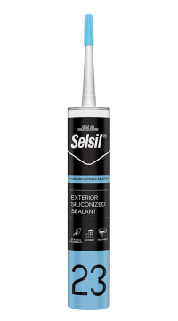 Selsil Yağmura Dayanıklı Akrilik Mastik 485 Gr Kahve