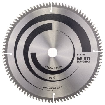 Bosch Daire Testere Bıçağı Multi Material 305x30 mm 96 Diş - 2608640453
