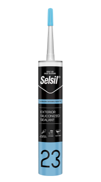 Selsil Yağmura Dayanıklı Akrilik Mastik 400 ml Sosis Beyaz