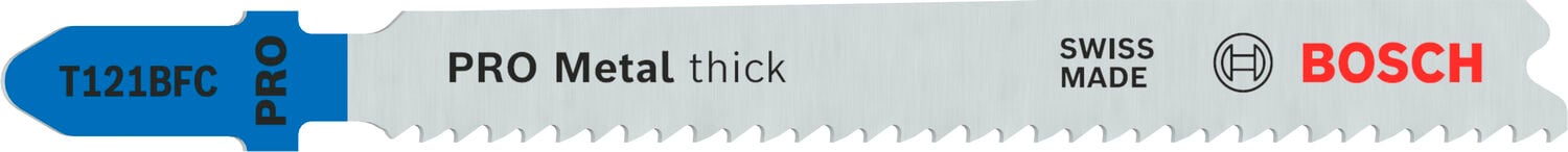 Bosch Aksesuar PRO Metal Thick T121BFC Dekupaj Testere Bıçağı 25 li
