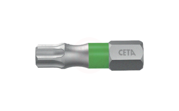 Ceta Form 1/4 İnç Torx Bits Uç (Renk Kodlu) T20 X 25 Mm