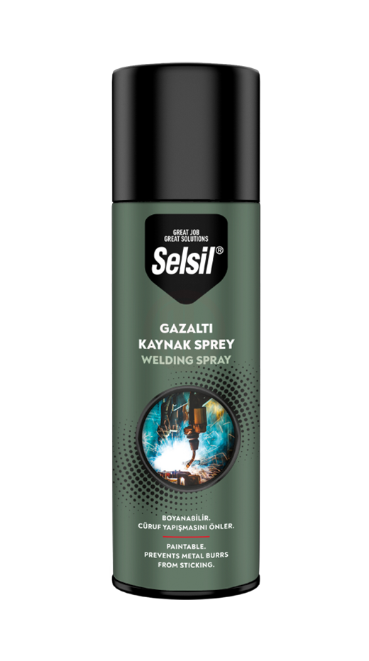 Selsil Gaz Altı Kaynak Sprey Silikonlu 400 ml