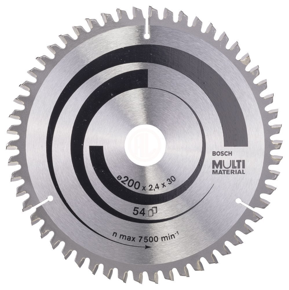 Bosch Daire Testere Bıçağı Multi Material 200x30 mm 54 Diş - 2608640510