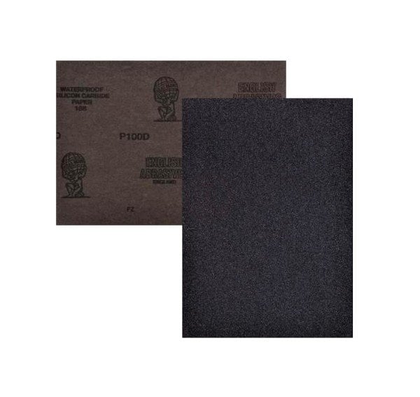 Atlas Su Zımparası GT 888 Kalite Kırmızı Alüminyum Oksit Latex C Kağıt 230x280 mm P150 Kum