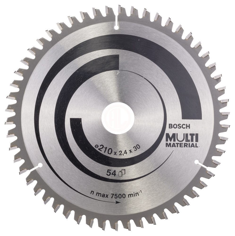 Bosch Daire Testere Bıçağı Multi Material 210x30 mm 54 Diş - 2608640511