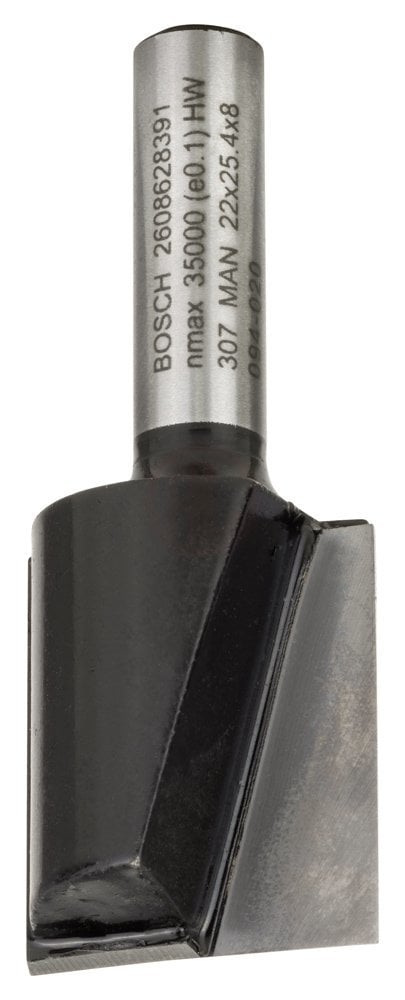 Bosch Çift Oluklu Düz Freze Ucu Standard For Wood 8x22x56 mm - 2608628391
