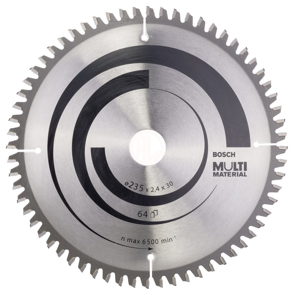 Bosch Daire Testere Bıçağı Multi Material 235x30/25 mm 64 Diş - 2608640514