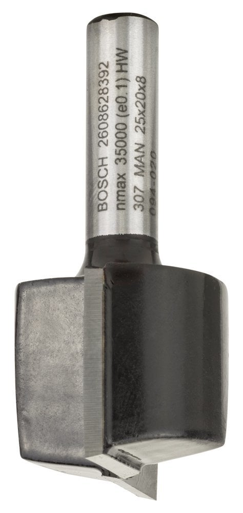Bosch Çift Oluklu Düz Freze Ucu Standard For Wood 8x25x51 mm - 2608628392