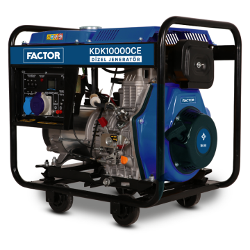 Factor 9.4 Kva Dizel Jeneratör Monofaze
