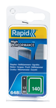 Rapid 140/12 Mm Galvaniz Kaplı Zımba Teli 648 Adet