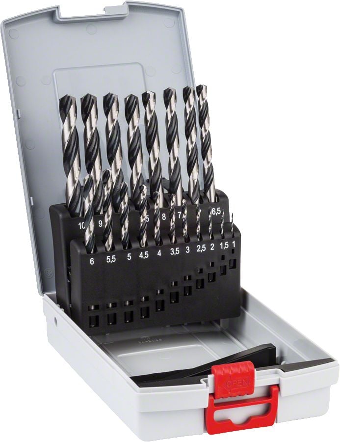 Bosch Metal Matkap Ucu HSS PointTeQ Set (19 Parça) - 2608577351