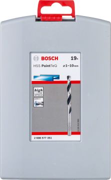 Bosch Metal Matkap Ucu HSS PointTeQ Set (19 Parça) - 2608577351