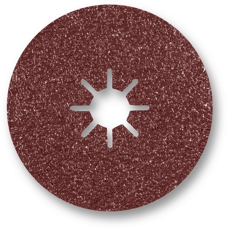 Sia Fiber Disk Zımpara 4581 Siaramic Yıldız Uçlu Delik X-Lock Ø115x22 mm 80 Kum