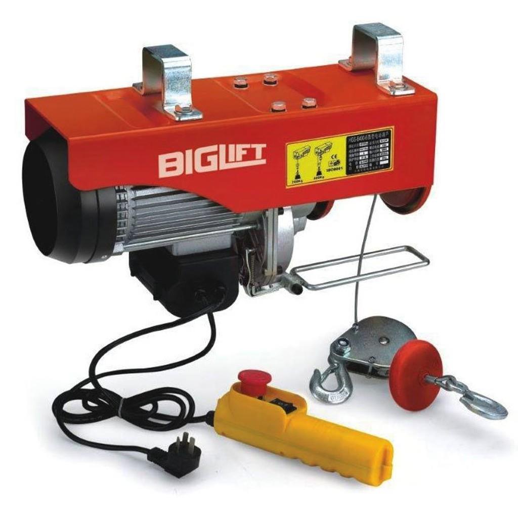 Biglift ELEKTRİKLİ VİNÇ 20 METRE 600/1200 KG - MAXVINC600/1200